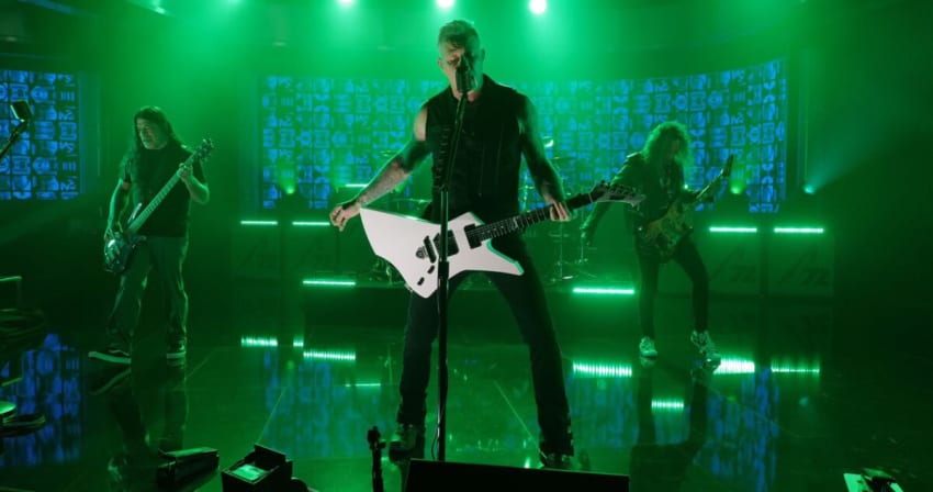 Metallica Kimmel Night 2 2023