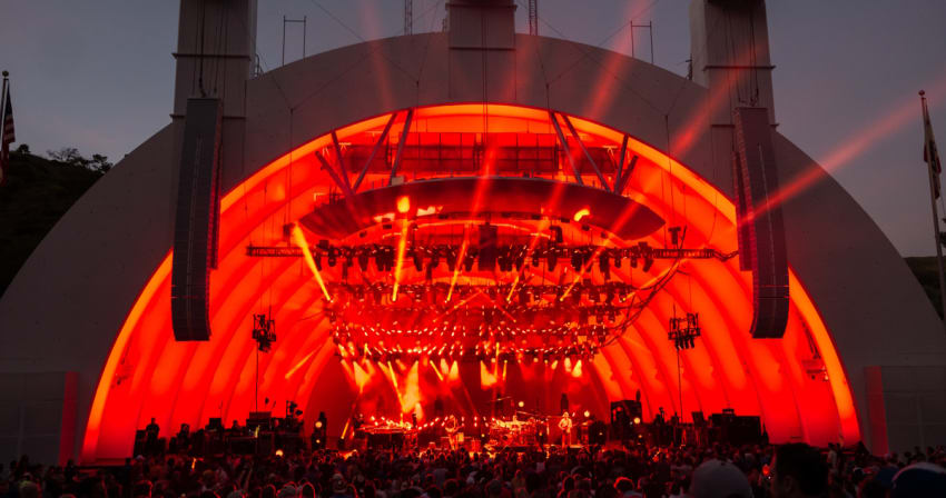 phish tour hollywood bowl