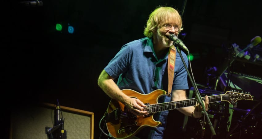 Phish Trey Anastasio Hollywood Bowl 2023 Rose