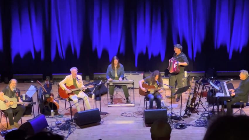 Watch David Byrne, Kurt Vile, Steve Earle & Terry Allen Cover ‘Teach Your Children’ At John Henry's Friends Benefit