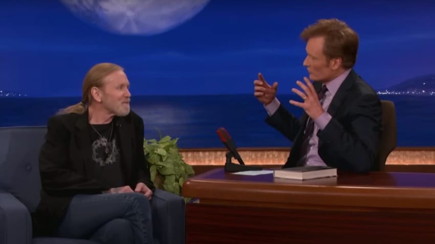 Watch Gregg Allman Reminisce About Near Fight With Johnny Rotten On 'Conan'