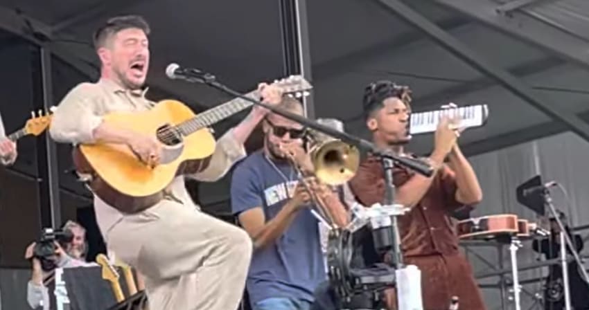 Mumford Sons Jazz Fest Celisse Shorty Batiste