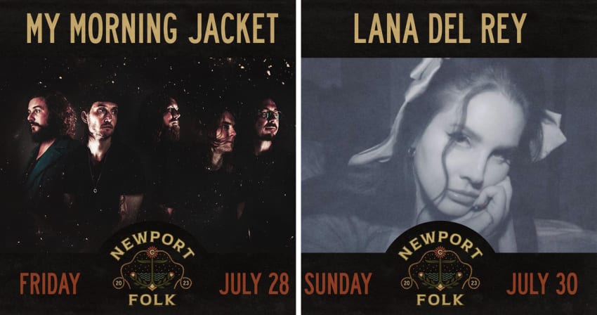 My Morning Jacket Lana Del Rey Newport Folk Festival 2023 v2