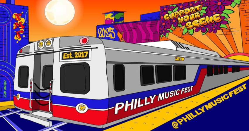 Philly Music Fest Logo 2023