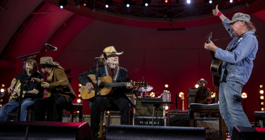 Willie Nelson Neil Young Stephen Stills Blakesberg