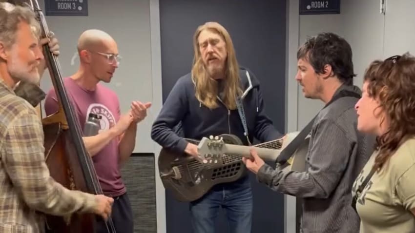 The Wood Brothers + Shovels & Rope Unite For Joyous ‘Down On The Corner’ Cover At The Anthem