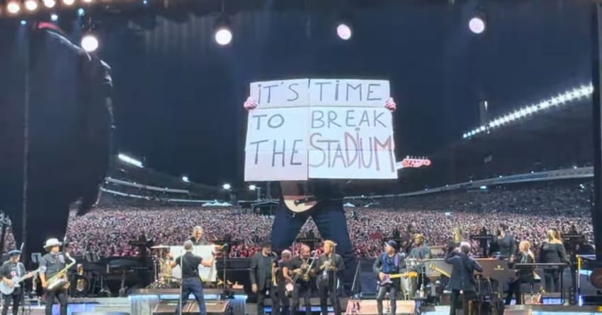 Bruce Springsteen Stadium Breaker Sweden Screenshot