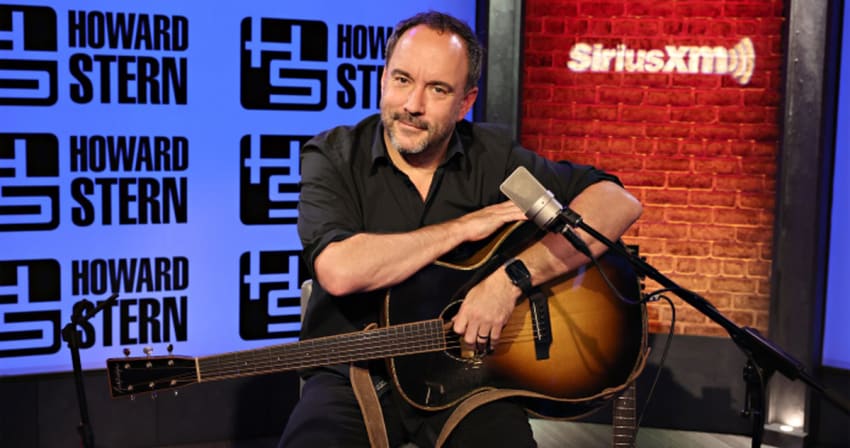 Dave Matthews Howard Stern SiriusXM 2023