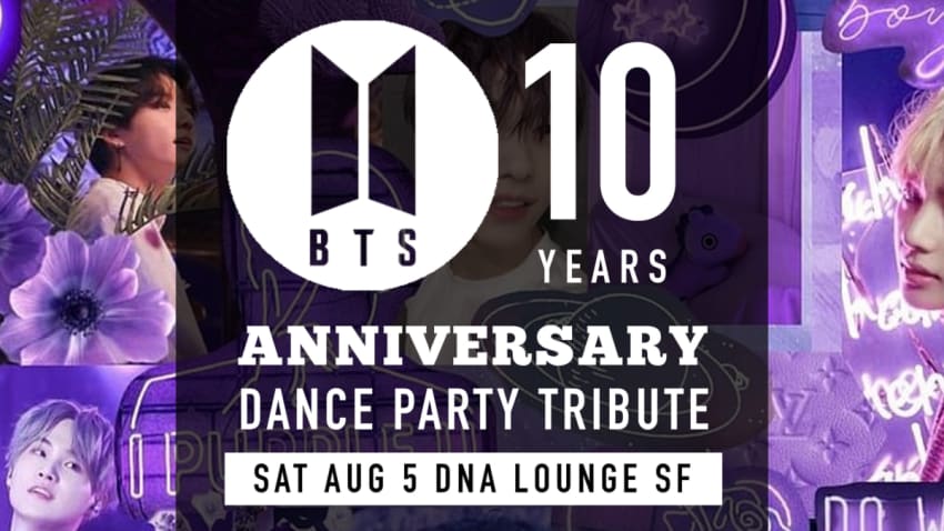 BTS 10 YEAR ANNIVERSARY DANCE PARTY