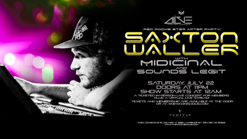 SAXTON WALLER - After STS9 at Red Rocks