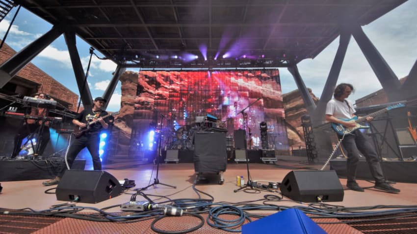 King Gizzard & The Lizard Wizard Wrap Red Rocks With Another Debut & Weather-Shortened Set