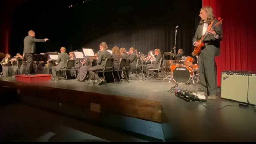See Guitar Prodigy Trevor Shepich Lead Michigan High School Concert Band Through Phish’s ‘Fuego’