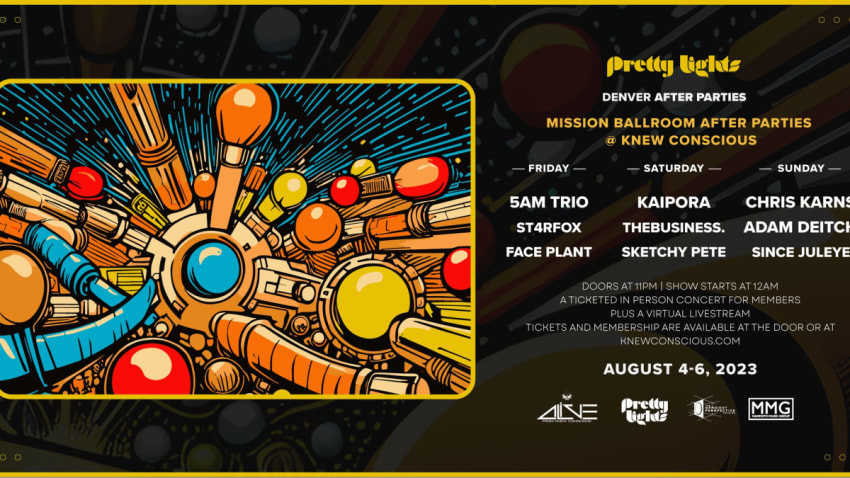 Pretty Lights After-Party ft. 5am Trio, St4rfox & Face Plant
