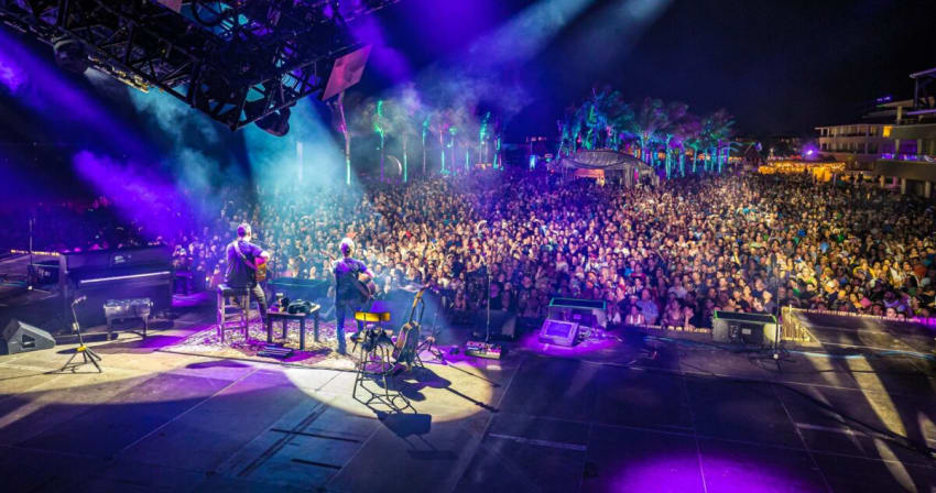 Dave Matthews & Tim Reynolds Riviera Maya press