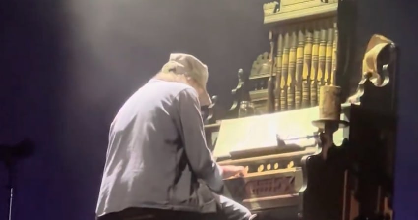 Neil Young Like A Hurricane Pump organ San Diego