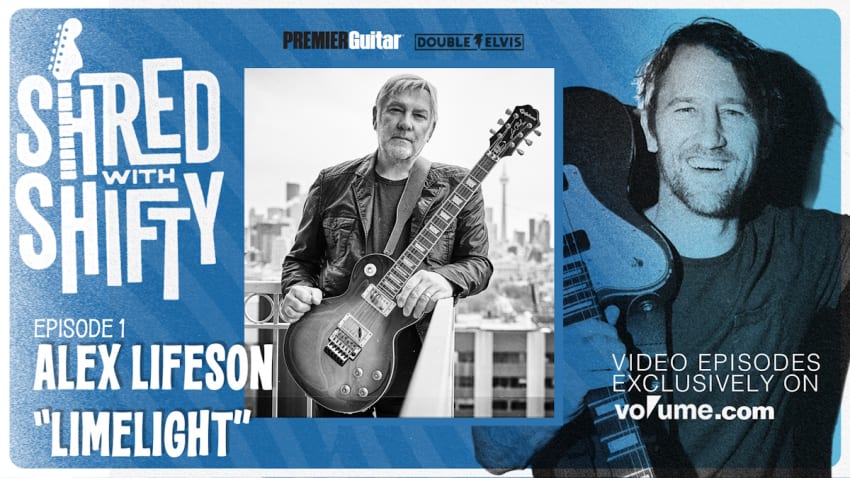 shred with shifty alex lifeson