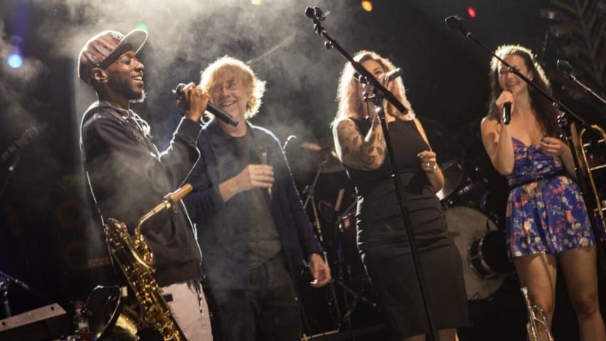 Watch James Casey, Trey Anastasio, Jennifer Hartswick & Natalie Cressman Go ‘Over The Rainbow’ In Asbury Park