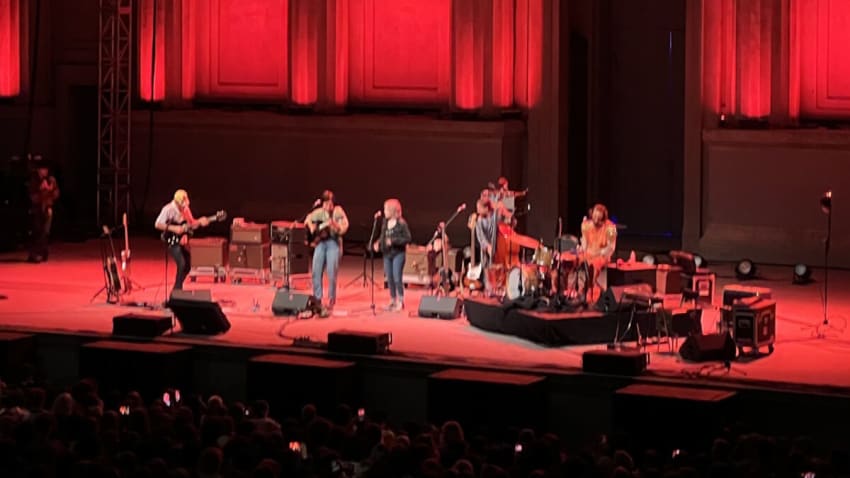 Watch Big Thief & Lucinda Williams Join Forces At Greek Theatre