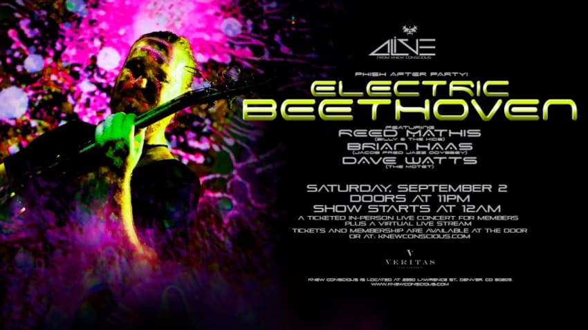ELECTRIC BEETHOVEN ft. Reed Mathis (Billy & the Kids), Brian Haas & Dave Watts