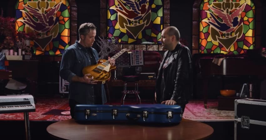 Jason Isbell guitar collection Gibson TV