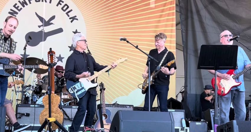Los Lobos Nels Cline John McCauley Newport Folk Festival 2023