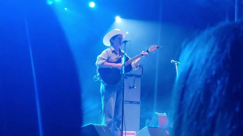 Big Thief/Adrianne Lenker  "Minneapolis" Lucinda Williams cover 8.9.2023 Hollywood Forever Cemetery
