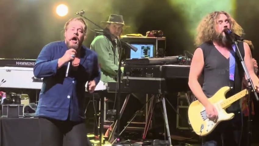 Watch My Morning Jacket Welcome Nathaniel Rateliff For Racuous 'Feelin' Alright' Cover At Red Rocks