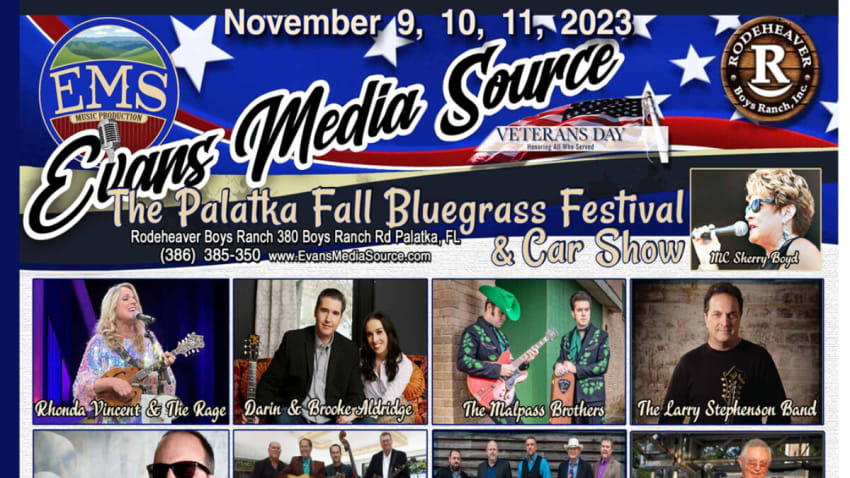 Fall Palatka Bluegrass Festival