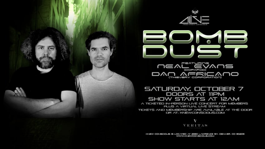 Bomb Dust (Ft. Neal Evans of Dopapod & Dan Africano of Thievery Corporation)