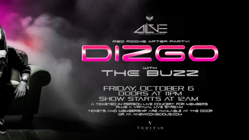 Dizgo w/ The Buzz - Live At Knew Conscious - After Red Rocks