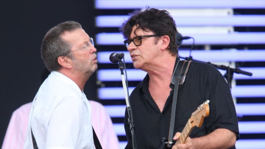 Watch Eric Clapton Honor Robbie Robertson With 2 The Band Covers At Tour Opener