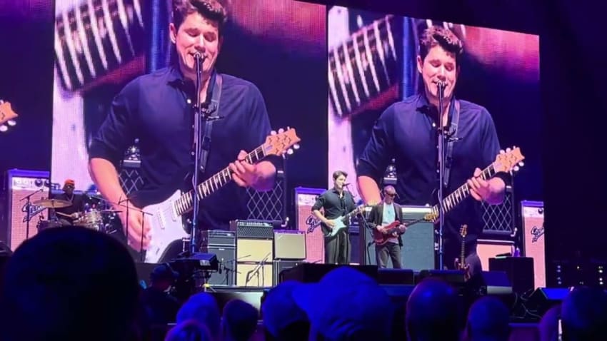 John Mayer Trio Epic Saturday Night Performance at Clapton's Crossroads 2023!