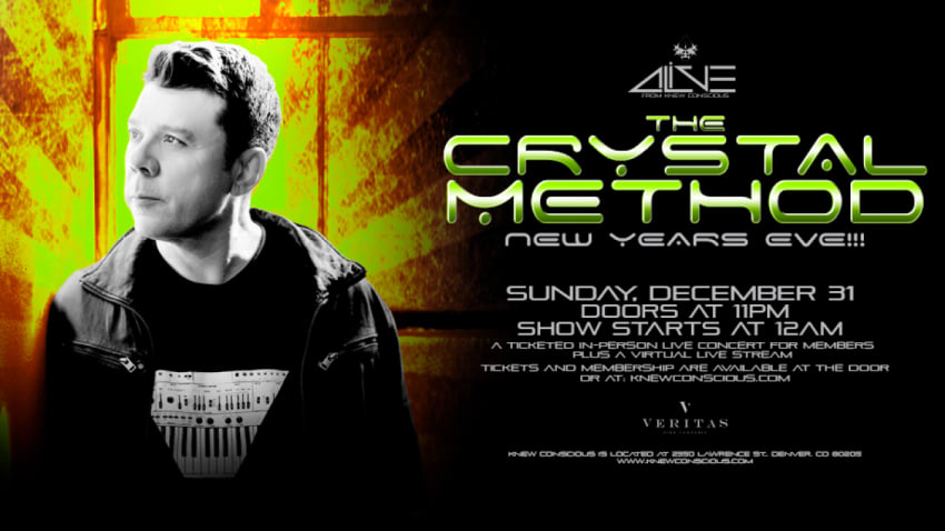 NEW YEARS EVE w/ THE CRYSTAL METHOD!