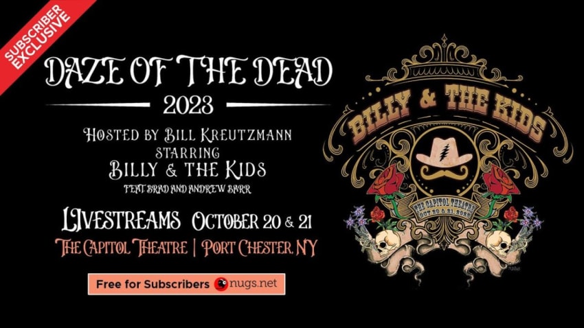 Billy and the Kids 10/20/23 Port Chester, NY