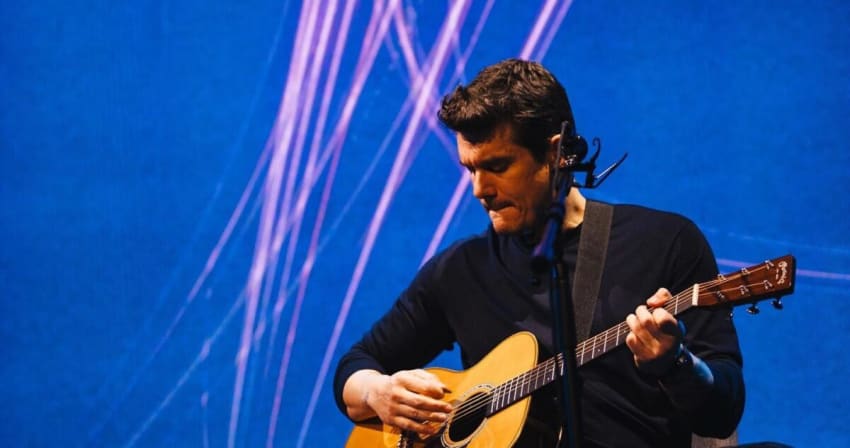 John Mayer solo acoustic arena tour 2023