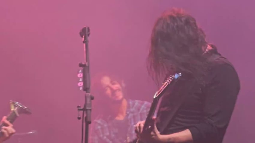 Foo Fighters - Big Balls (AC/DC cover with Fiona on lead vocals, HBF Park, Perth 2023-11-29)