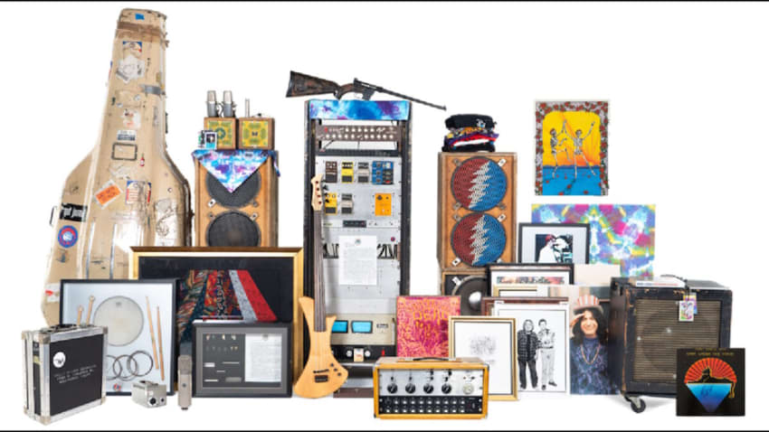 ANALOGr.com Announces LIVE: DEAD Exclusive Auction Of Rare & Curated Items From The Grateful Dead