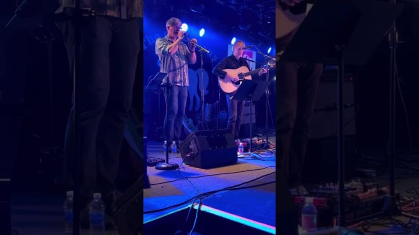 Tom Marshall & Trey Anastasio , playing at Toms 60th Bidder Bash at the Stone Pony