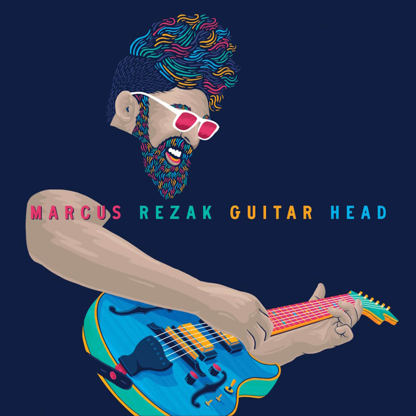 Marcu Rezak Guitar Head Cover