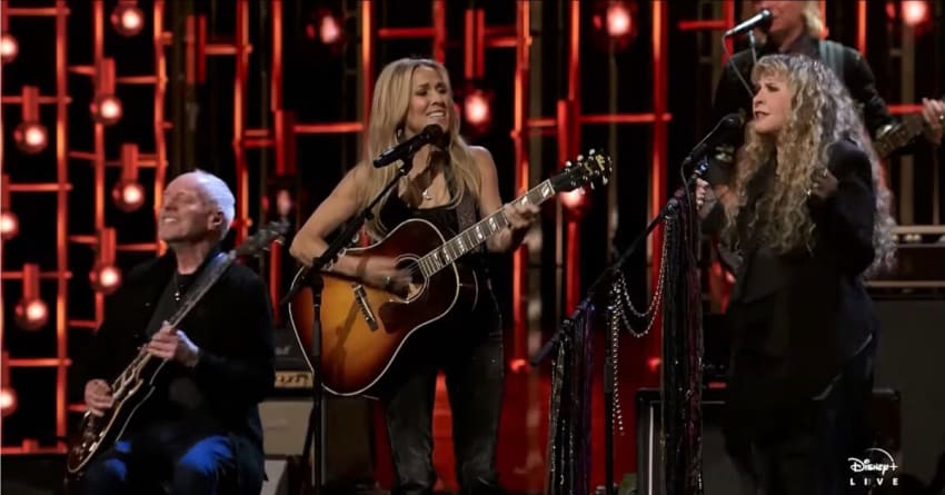 Sheryl Crowl Rock Hall Stevie Nicks Peter Frampton Screen