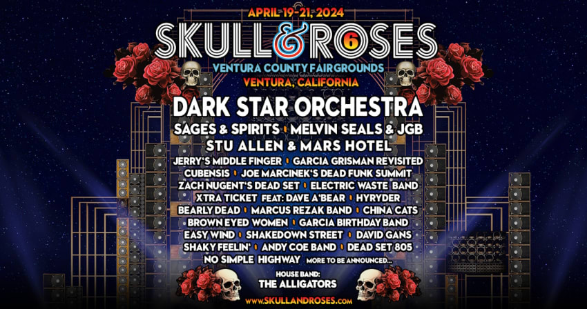 Skull Roses 2024 Lineup