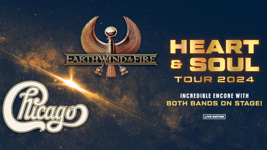 Chicago And Earth Wind & Fire Plot 2024 North American Summer Tour Dates