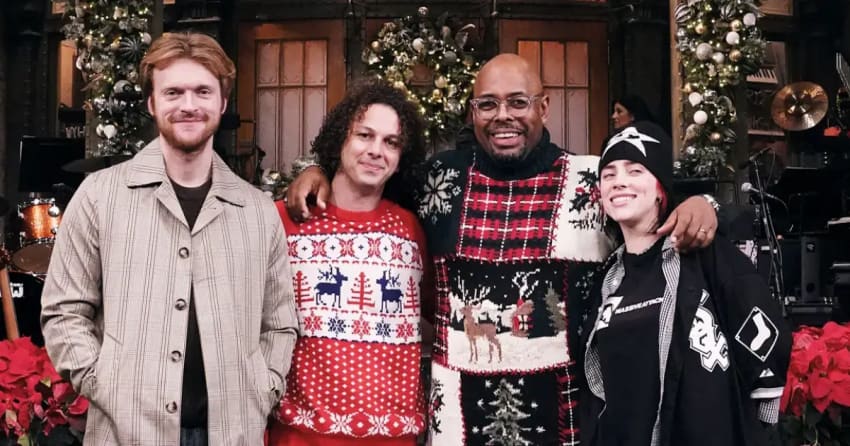 Billie Eilish Christian McBride Finneas Saturday Night Live