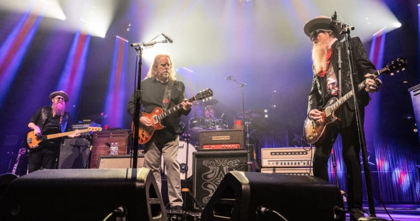 Billy Gibbons Warren Haynes Joe Russo Kevin Scott Christmas Jam 2023 Rawn