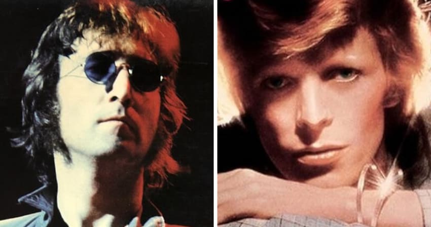 David Bowie John Lennon