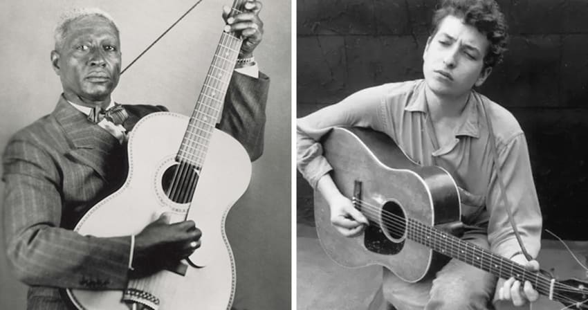 Lead Belly Bob Dylan