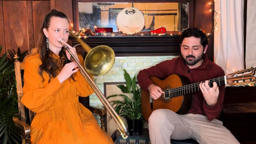 Watch Natalie Cressman & Ian Faquini Put Samba Spin On ‘Waltz Of The Flowers’ From ‘The Nutcracker’