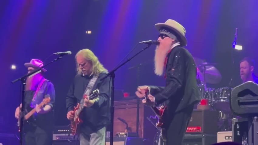 Billy F. Gibbons & Friends - Waiting' For The Bus ~ Jesus Left Chicago  12-9-23, Asheville, NC