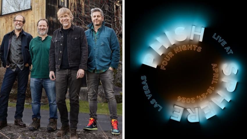 Phish Announces Livestreams Of 2024 Las Vegas Sphere Residency