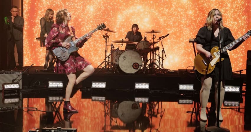 Sleater-Kinney Kimmel 2023